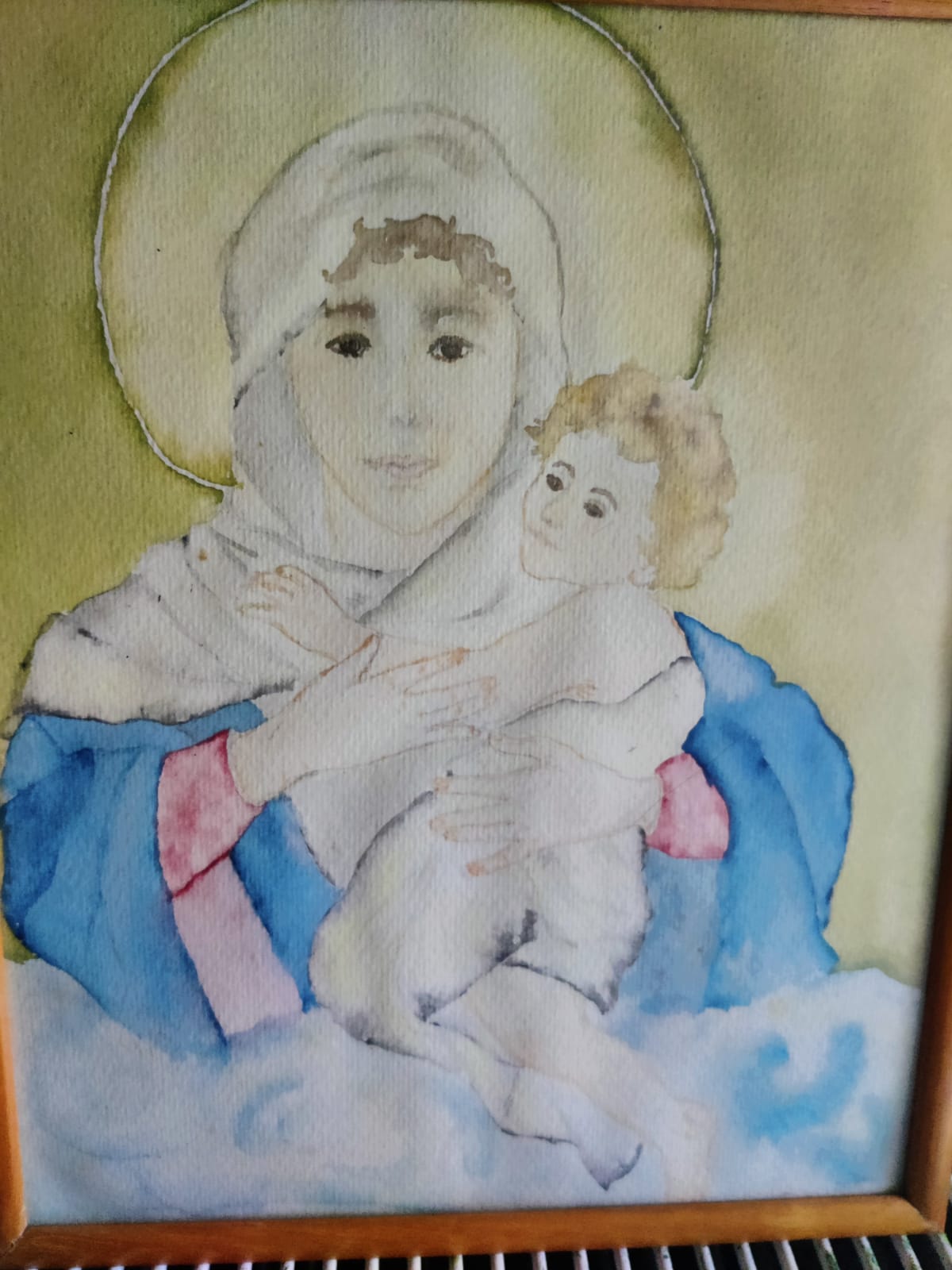 Marienbild nach dem Schönstadt-Bild der dreimal wunderbaren Mutter